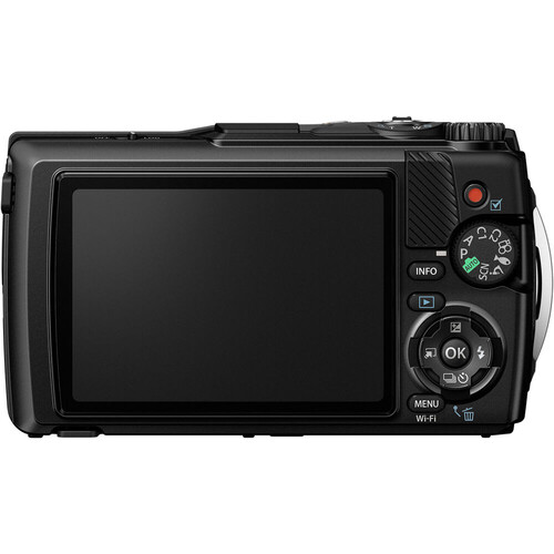 OM SYSTEM Tough TG-7 Dijital Fotoğraf Makinesi (Siyah)