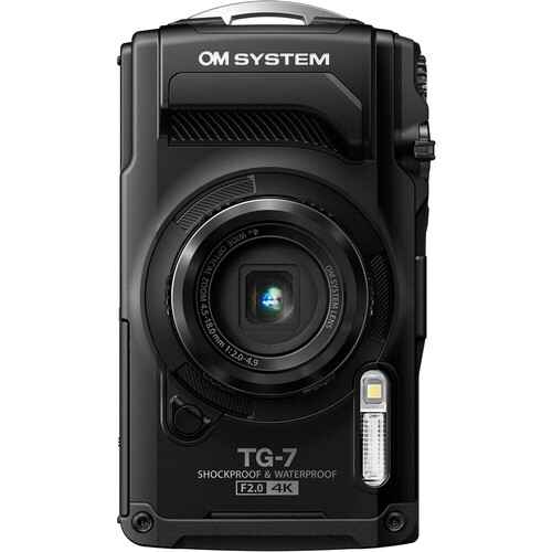 OM SYSTEM Tough TG-7 Dijital Fotoğraf Makinesi (Siyah)