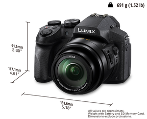 Panasonic DMC-FZ300EGK Dijital Kompakt Fotoğraf Makinesi - Thumbnail