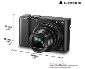 Panasonic DMC-TZ100EGK Dijital Kompakt Fotoğraf Makinesi - Thumbnail