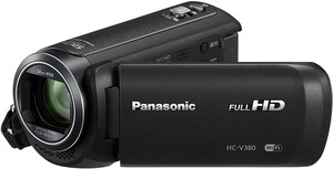 Panasonic - Panasonic HC-V380EG-K Full HD Video Kamera