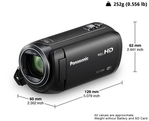 Panasonic HC-V380EG-K Full HD Video Kamera - Thumbnail