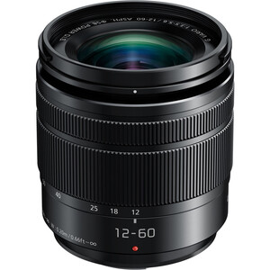 Panasonic - Panasonic Lumix G Vario 12-60mm f/3.5-5.6 ASPH. POWER O.I.S. Lens