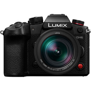 Panasonic - Panasonic Lumix GH6 12-60mm f/2.8-4 Lens Kit (DC-GH6LE-K)