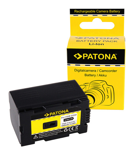 Patona 1047 Panasonic CGR-D220 Batarya