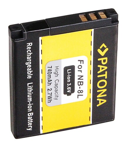 Patona 1113 Batarya Canon NB-8L İçin
