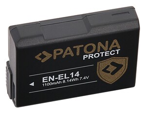 Patona 11975 Protect Nikon EN-EL14 Batarya - Thumbnail
