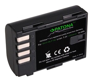 Patona 1225 Premium Battery Panasonic DMW-BLF19 - Thumbnail