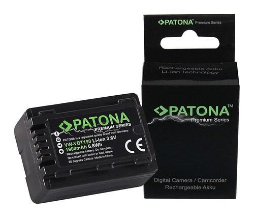 Patona 1258 Premium Panasonic VW-VBT190 Batarya