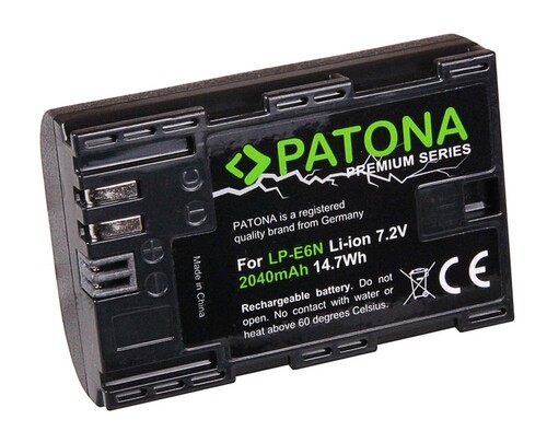Patona 1259 Premium Canon LP-E6N Batarya