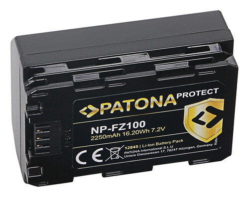 Patona 12845 Protect Sony NP-FZ100 Batarya