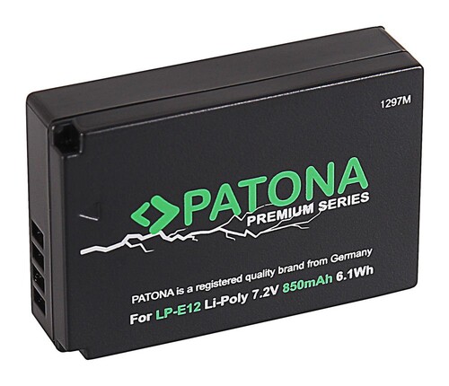 Patona 1297 Canon LP-E12 Batarya