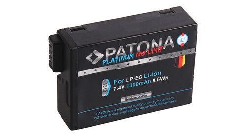 Patona 1310 Platinum Batarya Canon LP-E8 İçin
