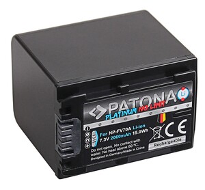 Patona 1311 Platinum Sony NP-FV70A Batarya - Thumbnail