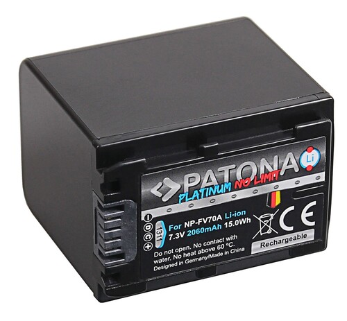 Patona 1311 Platinum Sony NP-FV70A Batarya