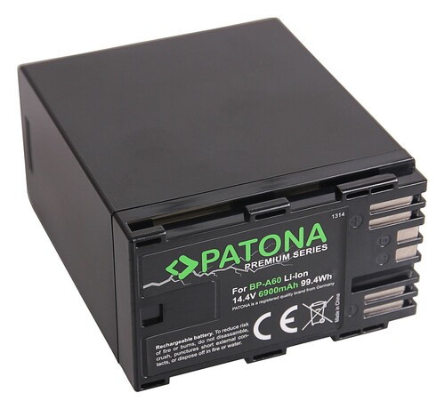 Patona 1314 Canon BP-A60 Batarya