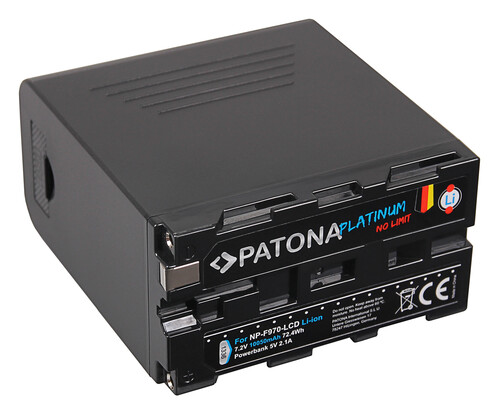 Patona 1336 Platinum USB-C Girişli Sony NP-F970 Batarya