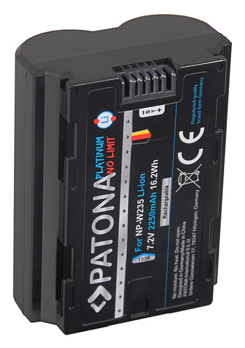 Patona 1339 Platinum Fuji FinePix NP-W235 Batarya