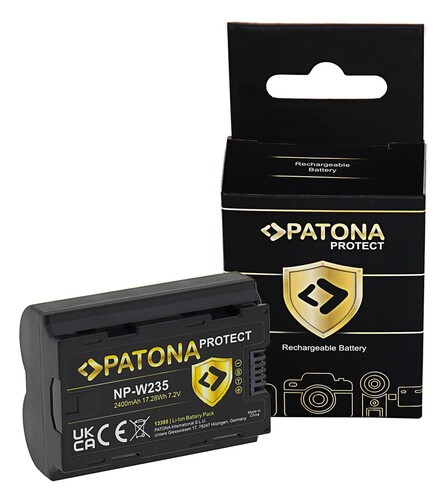 PATONA 13395 Protect Fuji NP-W235 Batarya