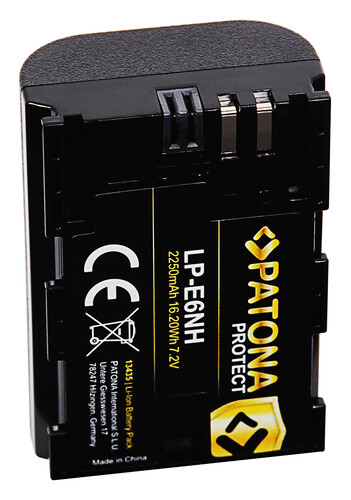 Patona 13435 Protect Canon LP-E6NH Batarya