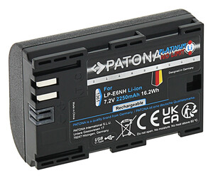 Patona 1361 Platinum Canon LP-E6NH USB-C Batarya - Thumbnail
