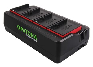 Patona - Patona 1688 / 1691 Premium 4’lü Şarj Cihazı Sony BP-U60 İçin (1)