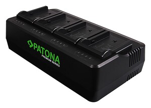 Patona - Patona 1688/1692 Premium 4’lü Şarj Cihazı Sony F960 / F970 Serisi İçin