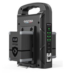 Patona - Patona 1726 Platinum Dual V-Mount İkili Şarj Aleti