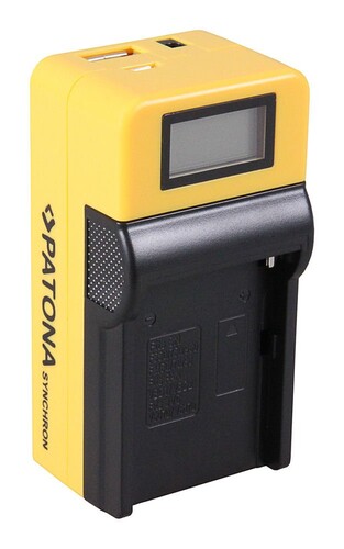 Patona 4525 Synchron Sony NP-FM50/ NP-F970 için USB Şarj Cihazı