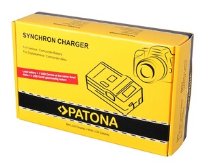 Patona 4683 Synchron NP-FZ100 için LCD Ekranlı USB Şarj Cihazı - Thumbnail