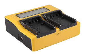 Patona - PATONA 7557 Çift LCD USB Şarj Cihazı (Sony NP-FP50, NP-FH50, NP-FV100 Uyumlu) (1)