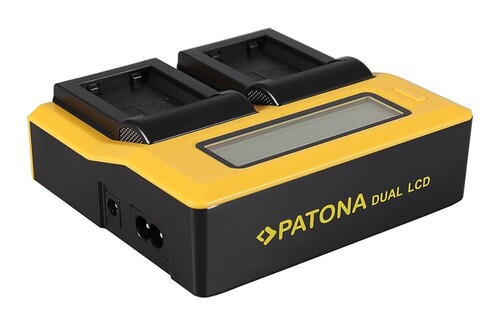 Patona 7580 İkili LCD Ekranlı USB Şarj Aleti Sony NP-FW50 İçin