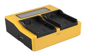 Patona - Patona 7583 Canon LP-E6 için LCD Ekranlı İkili Şarj Cihazı (1)