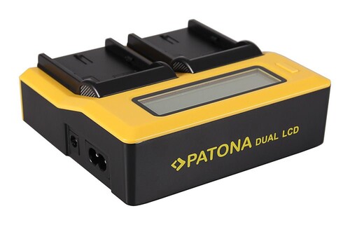 Patona 7583 Canon LP-E6 için LCD Ekranlı İkili Şarj Cihazı