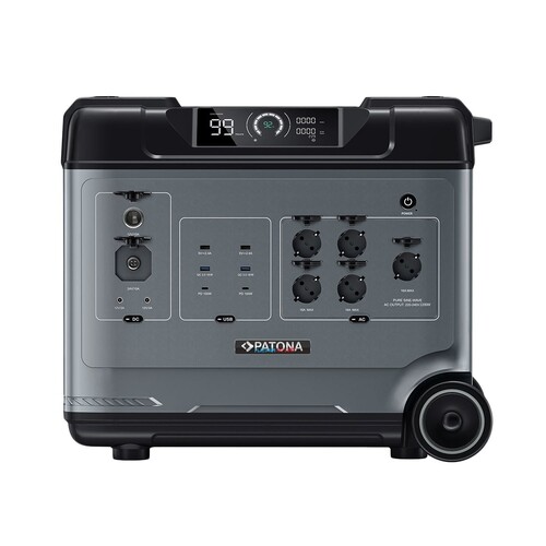 Patona 9973 Platinum Taşınabilir Güç İstasyonu Autarc 5000 / 5120Wh PD100W USB-C USB-A QC AC DC / LiFePO4