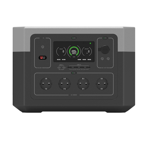 Patona 9983 Platinum Taşınabilir Güç İstasyonu Autarc 2000 / 2000W PD100W USB-C USB-A QC AC DC / LiFePO4