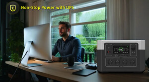 Patona 9983 Platinum Taşınabilir Güç İstasyonu Autarc 2000 / 2000W PD100W USB-C USB-A QC AC DC / LiFePO4 - Thumbnail