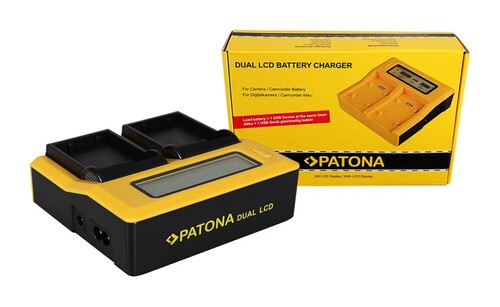 Patona EN-EL15 İçin İkili Şarj Aleti + 2 Patona Platinium Nikon EN-EL15C Batarya
