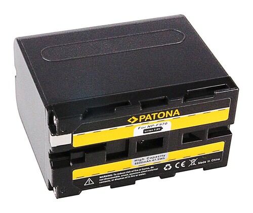Patona NP-F970 İçin İkili Şarj Aleti + 2 Adet Patona Batarya Sony NP-F970