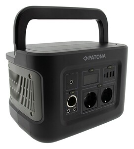 Patona 9982 Platinum Taşınabilir Güç İstasyonu 600Wh 600W/230V USB5V/2.4A DC12V/10A Powerstation - Thumbnail