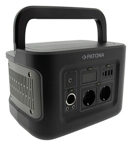 Patona - Patona 9982 Platinum Taşınabilir Güç İstasyonu 600Wh 600W/230V USB5V/2.4A DC12V/10A Powerstation