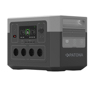 Patona Platinum Taşınabilir Güç İstasyonu Autarc 2000 / 2000W PD100W USB-C USB-A QC AC DC / LiFePO4 - Thumbnail