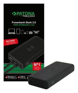 Patona - Patona Premium Powerbank Stark 2.0 PD100W