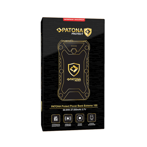 Patona Protect Kablosuz Şarjlı Powerbank Extreme 100 (PD65W 27.000mAh)