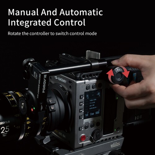 PDMOVIE Live Air 3 Smart LiDAR Otomatik Netleme Kablosuz Follow Focus Sistemi (PDL-AFX-S Küçük Çark Kiti)