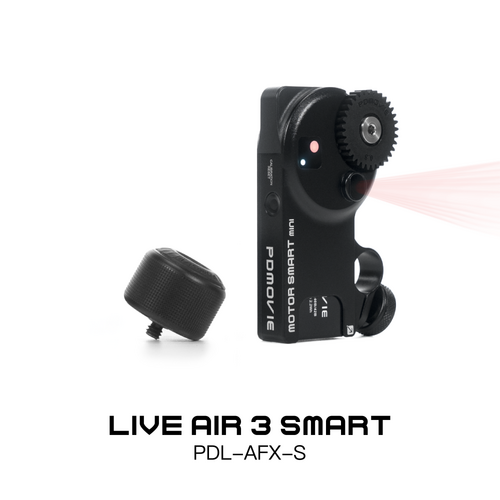 PDMOVIE Live Air 3 Smart LiDAR Otomatik Netleme Kablosuz Follow Focus Sistemi (PDL-AFX-S Küçük Çark Kiti)