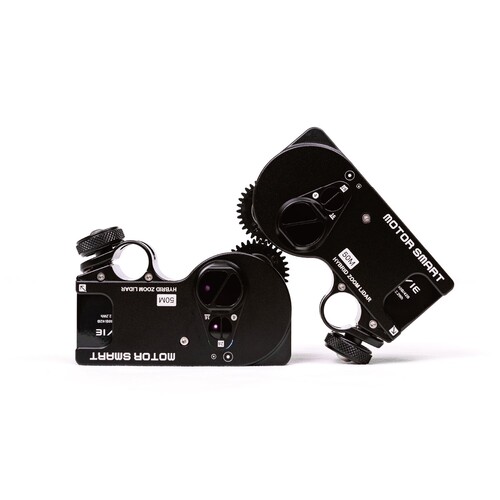 PDMOVIE Live Air 4 Smart Hybrid Zoom LiDAR Otomatik Netleme Kablosuz Follow Focus Sistemi (PDL-AFX-RA-SPM Tam Set)