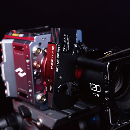 PDMOVIE Live Air 4 Smart Hybrid Zoom LiDAR Otomatik Netleme Kablosuz Follow Focus Sistemi (PDL-AFX-SPM Küçük Çark Kiti)