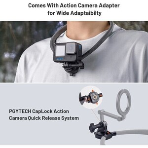PGYTECH CapLock Magnetic Smartphone Neck Mount Max – Manyetik Boyun Askı Montajı (Smartphone PV İçerik Üretimi) - Thumbnail