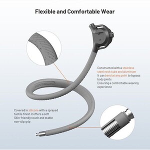 PGYTECH CapLock Magnetic Smartphone Neck Mount Max – Manyetik Boyun Askı Montajı (Smartphone PV İçerik Üretimi) - Thumbnail